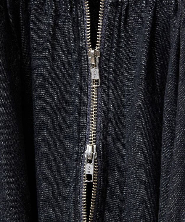 Green Parks ・ＳＵＧＡＲ　ＳＰＯＯＮ　デニムコルセットキャミワンピ Black