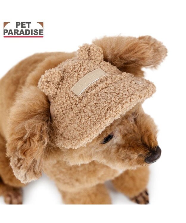 PET PARADISE ペットパラダイス くまちゃん キャップ ４Ｓ～３Ｓ/ＳＳ～Ｓ ブラウン