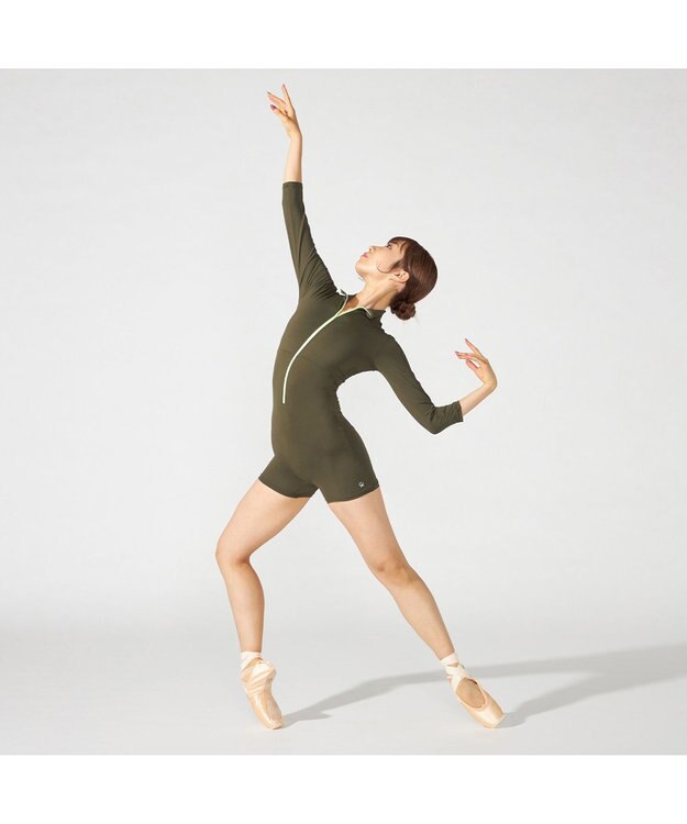 Chacott 【MADOKA SUGAI】ユニタード カーキ