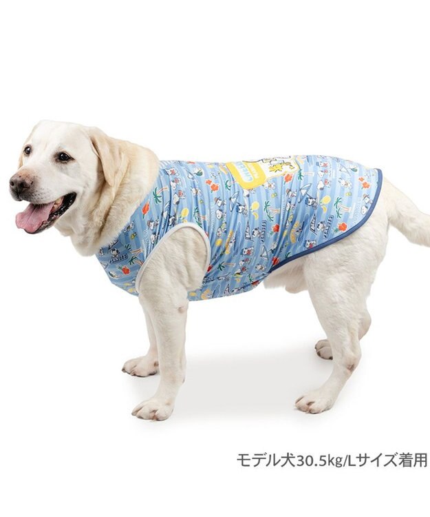 PET PARADISE スヌーピー タンクトップ 《サマーバケーション》 中型犬 大型犬 ブルー