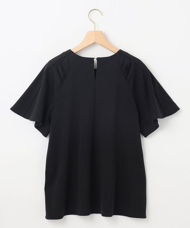 組曲 【WEB限定】スムースシルケット カットソー ブラック系