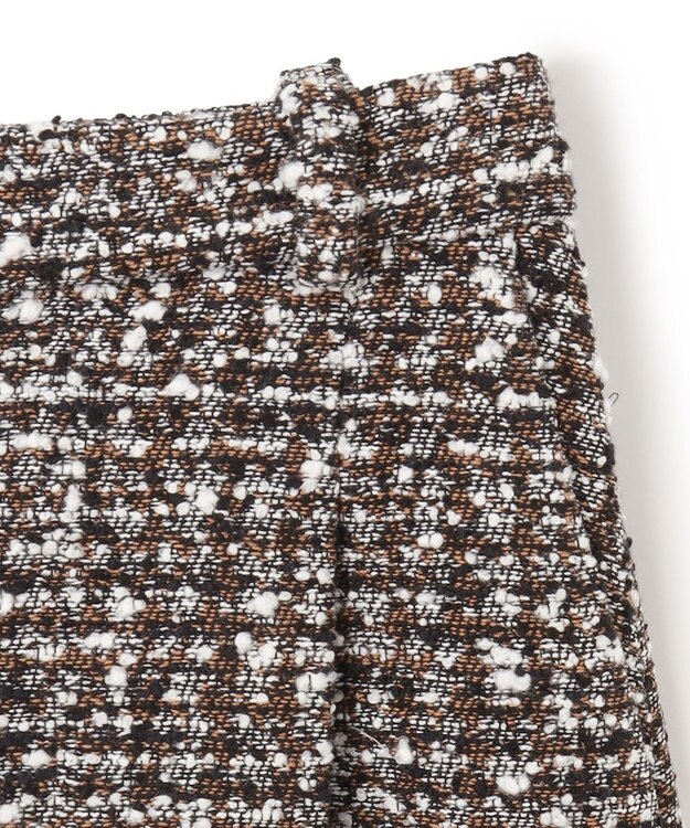 JOSEPH ウールツイード　ワイドトラウザーズ Black combo