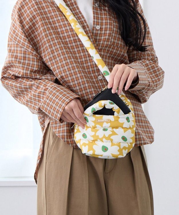 ROOTOTE 0697【弾む軽さフェザールー】FE.べビール―.フラワーRTG-A 01：イエロー