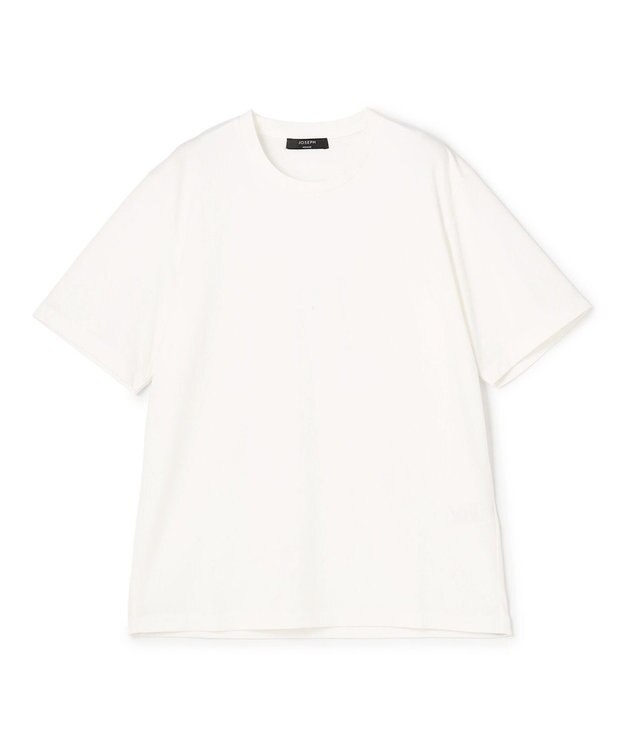 JOSEPH HOMME 【新色追加】ハイゲージベアスムース　クルーネックＴシャツ ホワイト系