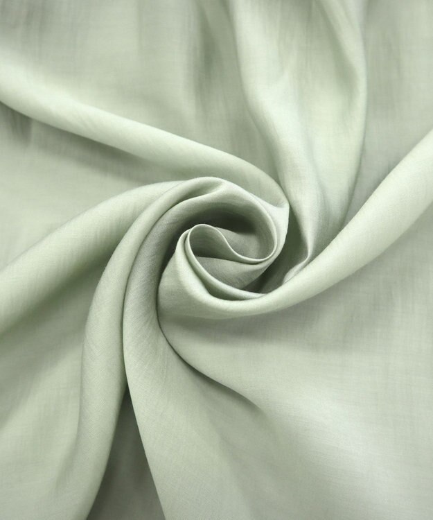 Tiaclasse 【洗える】大人上品なシアータックワンピース ミント