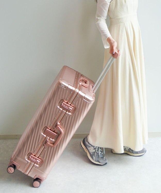 ACE BAGS & LUGGAGE Jewelna Rose × ace. コラボ アルゴナム2-F スーツケース 73L 05412 ジュエルナローズ ロゼピンク