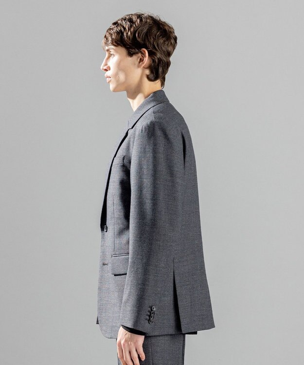 JOSEPH HOMME MOULINET WOOL STRETCH JACKET グレー系