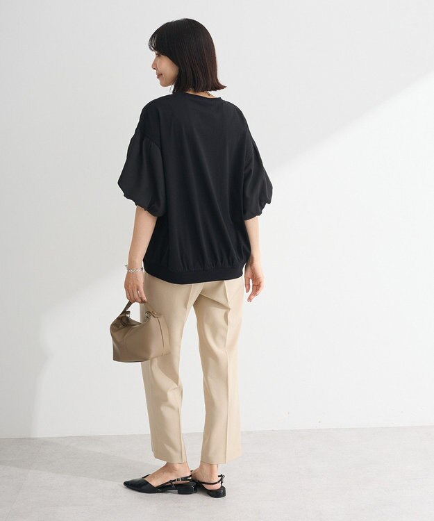 Green Parks 袖バルーンドッキングプルオーバー Black