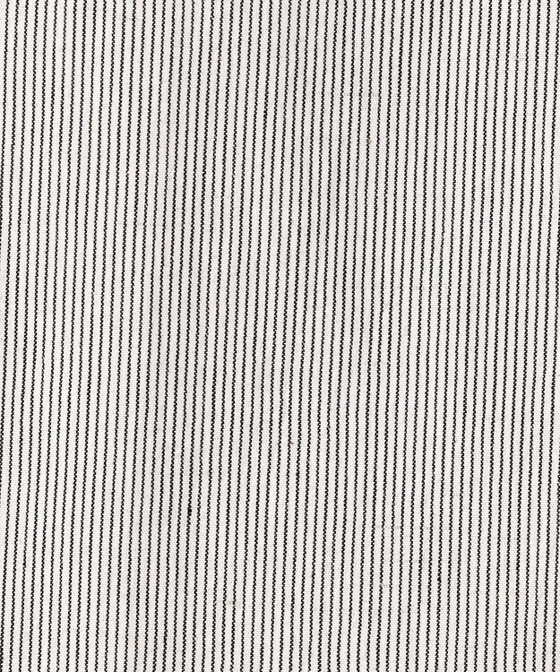 J.PRESS YORK STREET 【UNISEX】コットンリネンイージーストライプ パンツ ブラック系2