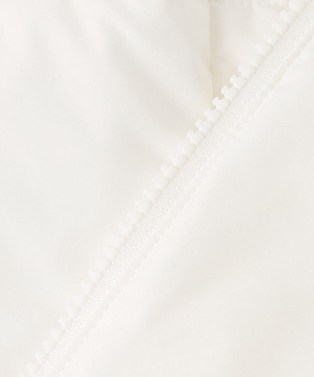 23区GOLF 【WOMEN】【撥水・ストレッチ】ニット×中綿ブルゾン ホワイト系