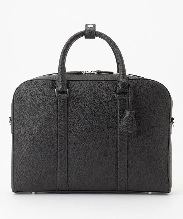 JOSEPH HOMME シンセティックシュリンクレザー  ブリーフバッグ ブラック系