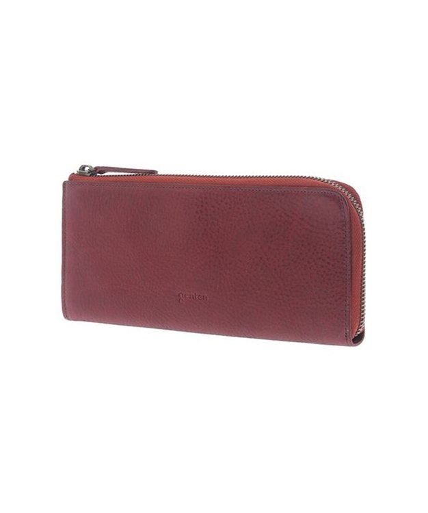 genten トスカ Lファスナー長財布 ワイン