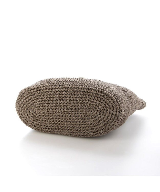 UNBILLION カシュカシュ cachecache / ベルトフラップクロッシェトート カゴバッグ GY