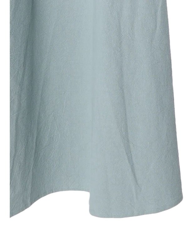 Green Parks ａ．袖ギャザーボリュームワンピース Sax