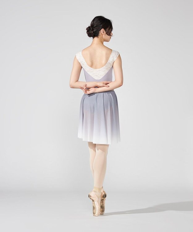 Chacott ノースリーブレオタード グレー