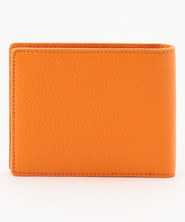 J.PRESS MEN 【MORPHO×J.PRESS】バックブル 二つ折り財布(小銭入れ付き札入) オレンジ系