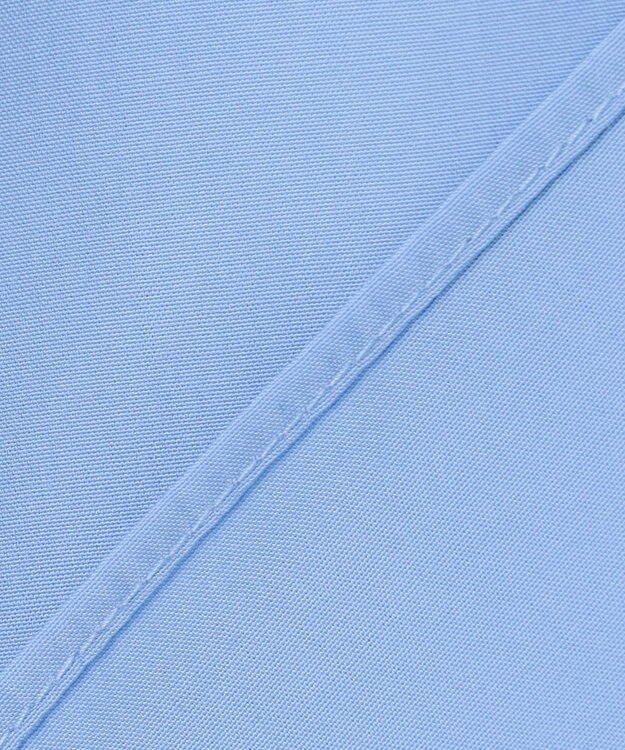 UNFILO ショルダータック ブラウス ブルー