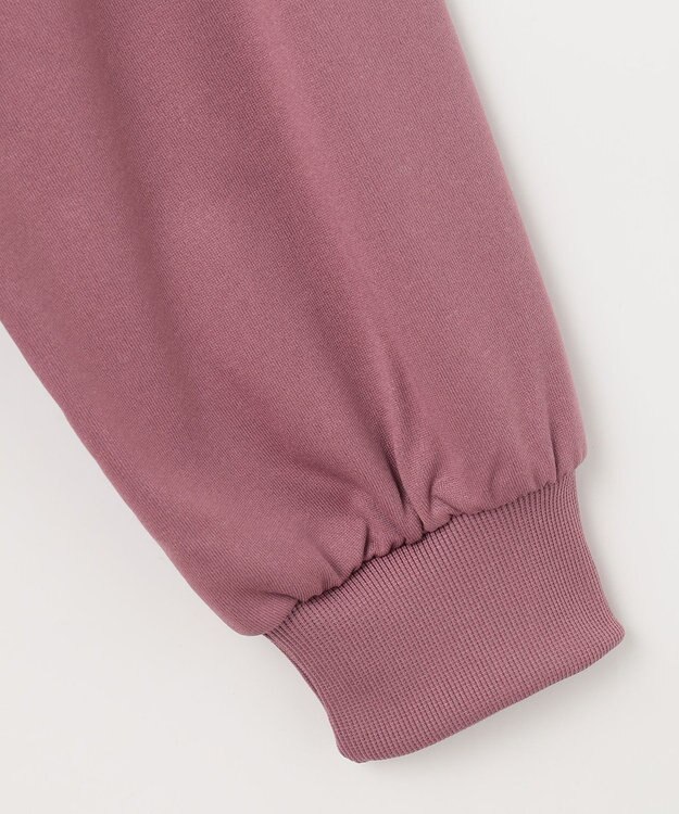 ANY SIS 【洗える】ミニ裏毛エンボスロゴ カットソー ピンク