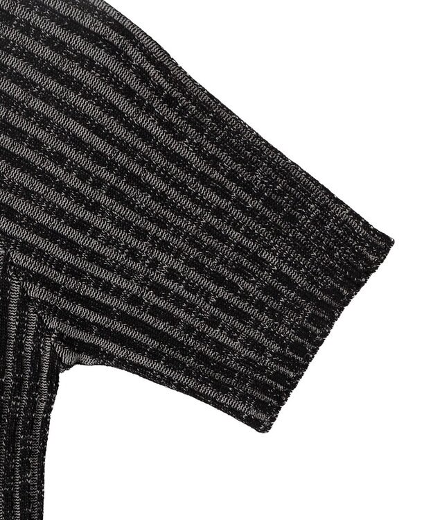 WEGO ダブルジップオフショルニットトップス ブラック