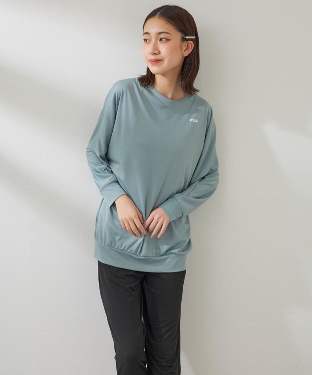 OP／FILA 【FILA】水陸両用フィットネスウェア 2点セット ミント