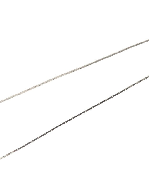 AMERICAN HOLIC メタルパールトップネックレス Silver