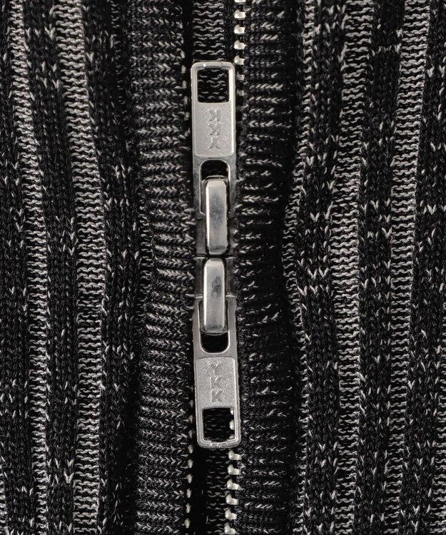 WEGO ダブルジップオフショルニットトップス ブラック