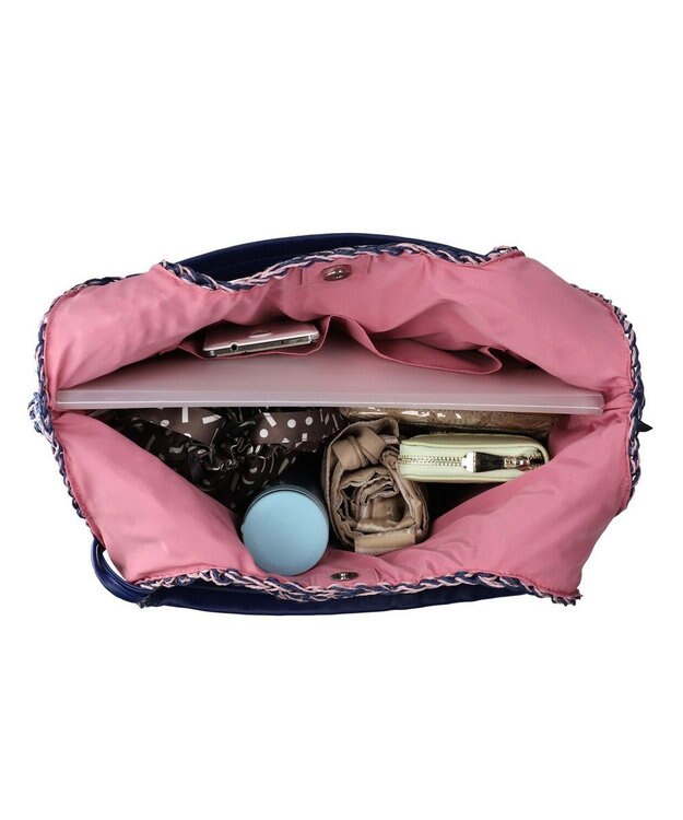 ROOTOTE 1150【カゴバッグ】LT.ラウンド.バスケット-C 03：ブルーベリー