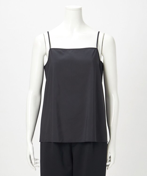 23区 L 【R(アール)】エンブロイダリーフラワー ブラウス ブラック系