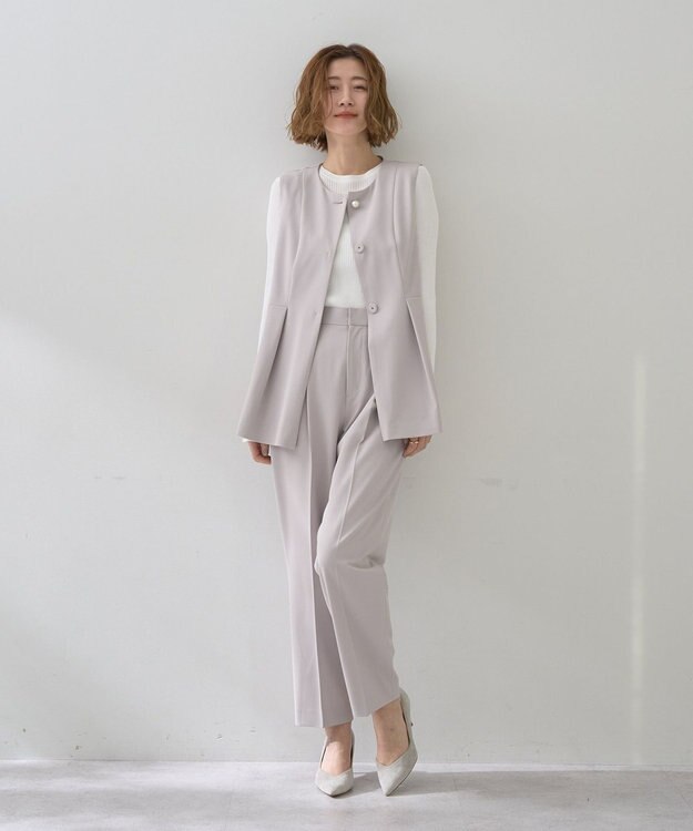 YECCA VECCA ワイドパンツ Gray Beige