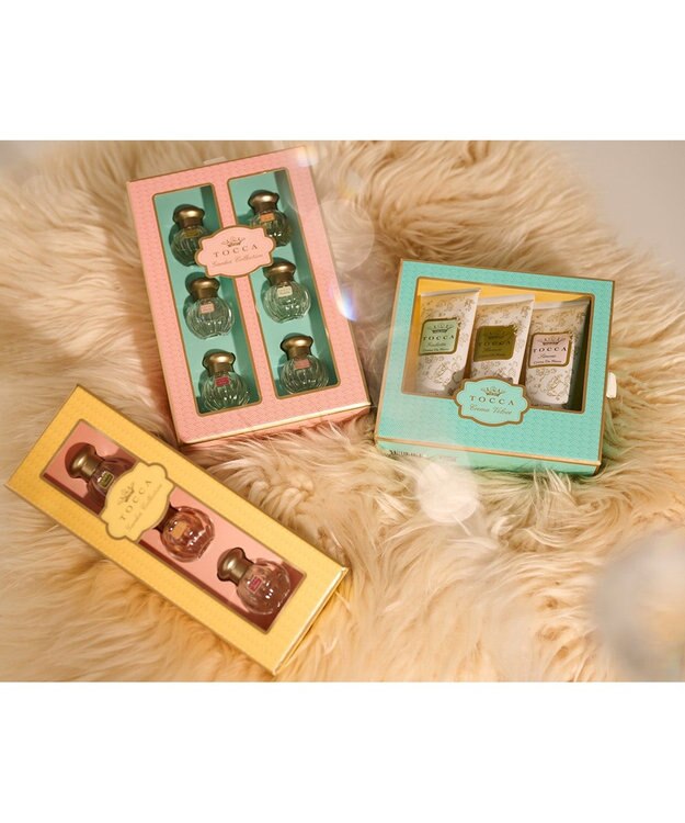 TOCCA PETIT EAU DE PARFUM TRIO 香水 ゴールド系