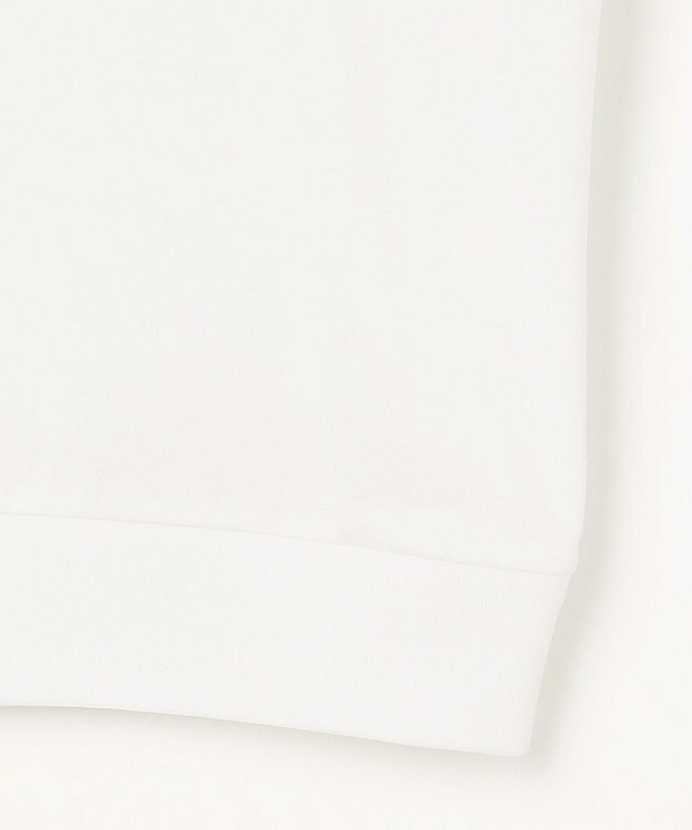 PW CIRCULUS 【MEN】【洗える】ロゴ クルーネック スウェット ホワイト