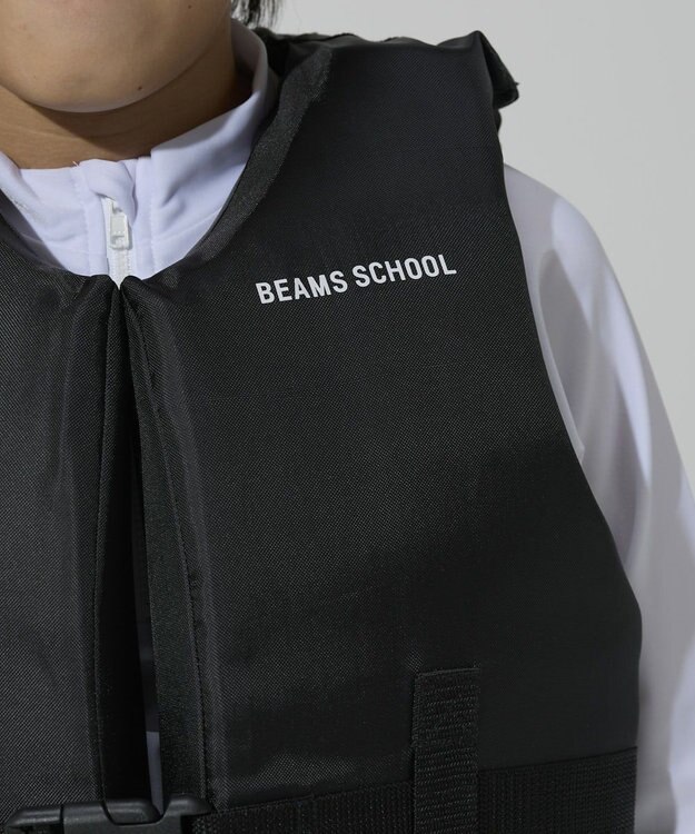 BEAMS SCHOOL ライフジャケット（レジャー用） キッズ ブラック