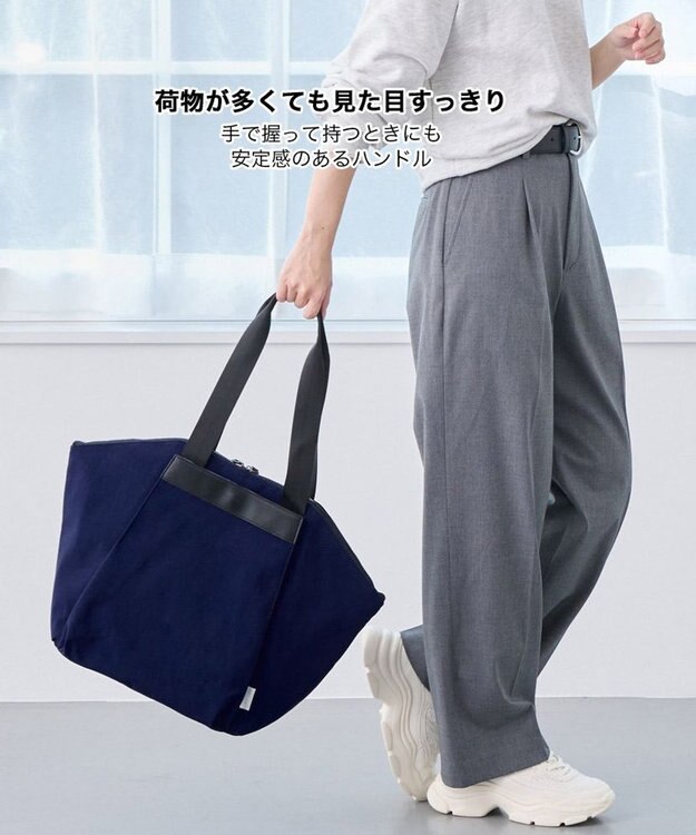 ROOTOTE 3669【ルーポケットが主役!】LT.ミディアム.フロントオープン-A 04：ダスティブルー