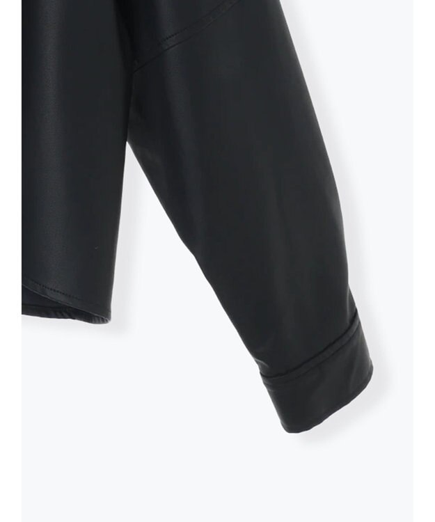 Te chichi ファブリックアソートクロップトシャツ《2025Autumn catalog vol.2 item》 ブラック