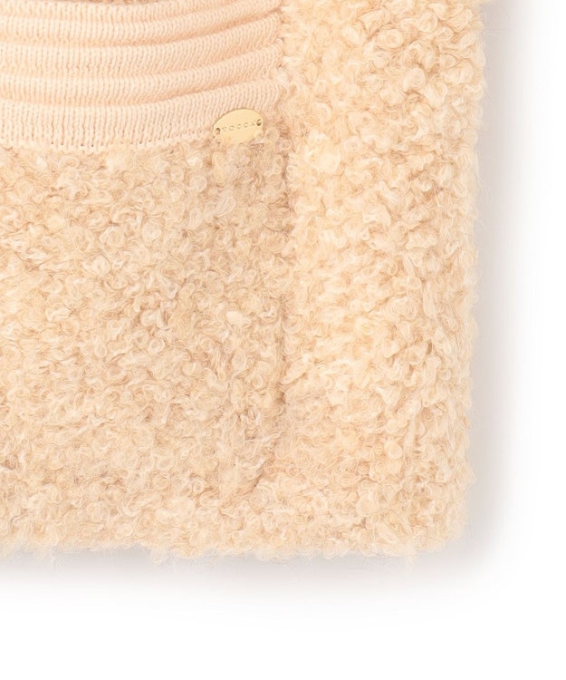 TOCCA LOP EARED POODLE ニットアウター アイボリー系