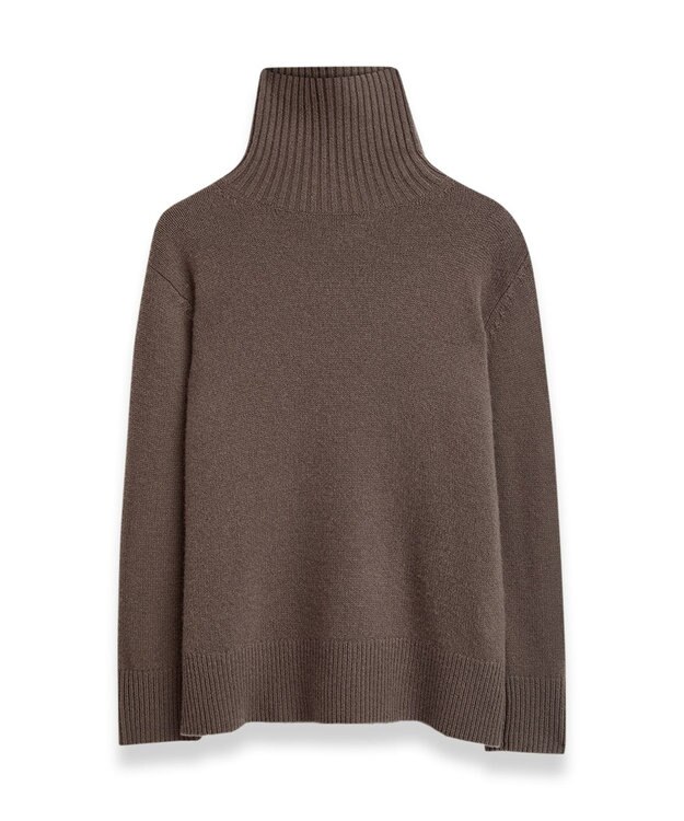 JOSEPH リュクスカシミヤ　ハイネックニット Carob