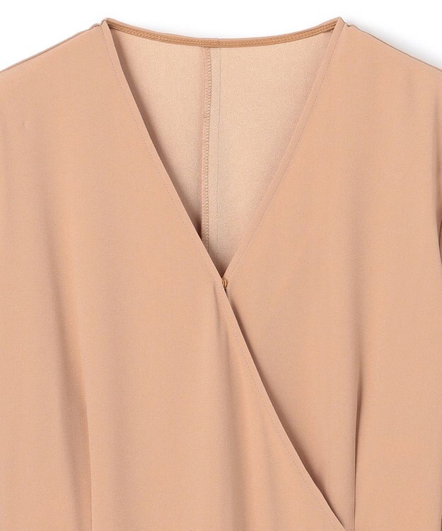 BEIGE， CINDY / カシュクールワンピース D.Nude×Black