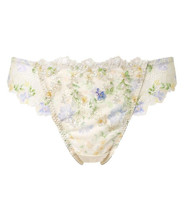 Wing Tバックショーツ Wing Lesiage PB2120とペア 【2120シリーズ】 はきこみ丈あさめ PF2122 ウイング／ワコール クリーム