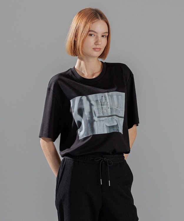 JOSEPH HOMME 【LEON 掲載】＜WEB限定カラーあり＞フォトグラフィックロンドン / アートプリント半袖Tシャツ ブラック系2