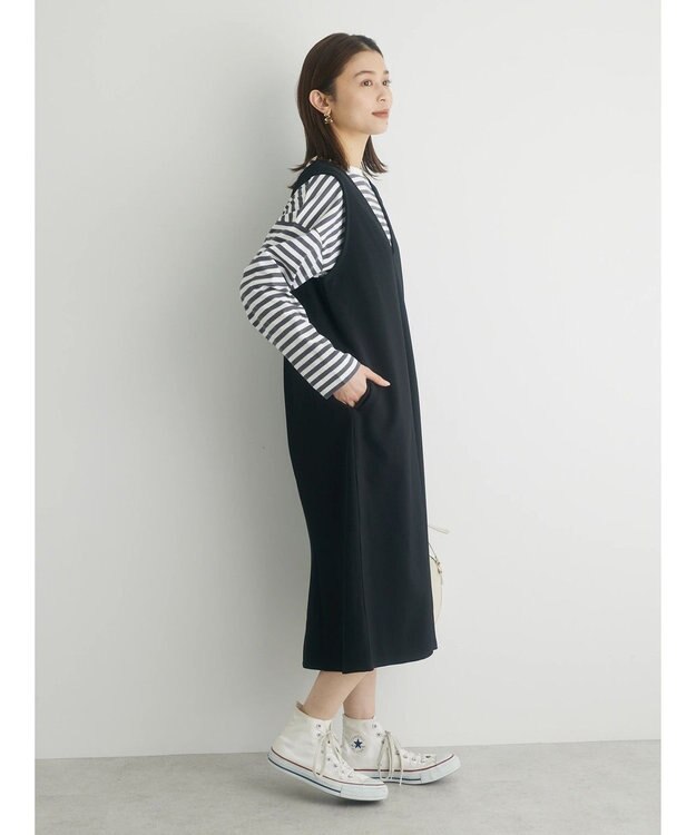 Green Parks ２ＷＡＹオーバーワンピース Black