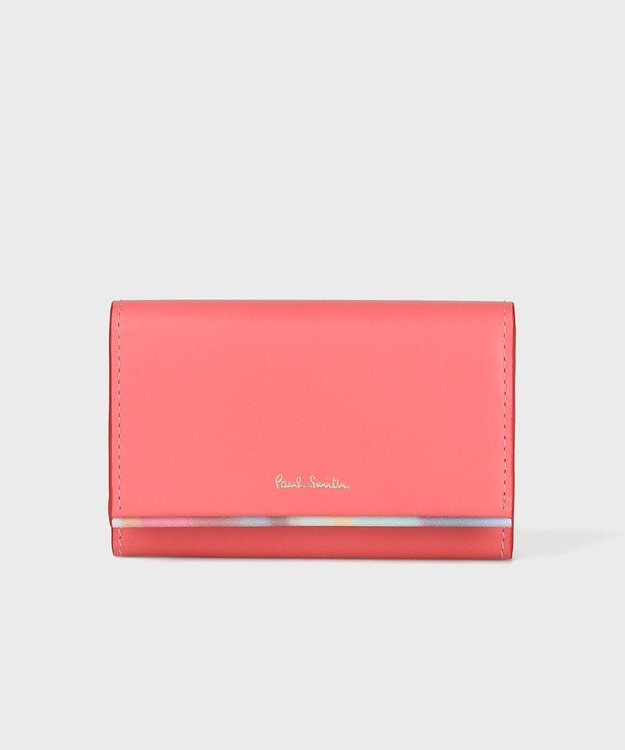 Paul Smith スプレースワールトリム 名刺入れ コーラル