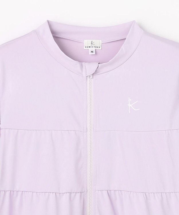 組曲 KIDS 【SS-Lサイズ】 ティアードラッシュガード ラベンダー