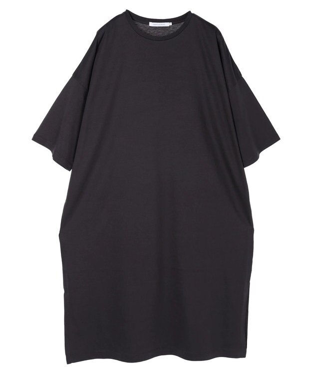 AMERICAN HOLIC サイドスリットカットワンピース1 Charcoal Gray