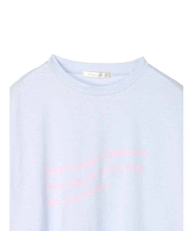 Green Parks ・Ｐｅｔｉｔ　Ｆｌｅｕｒ　ウェーブロゴｐｔＴシャツ Sax