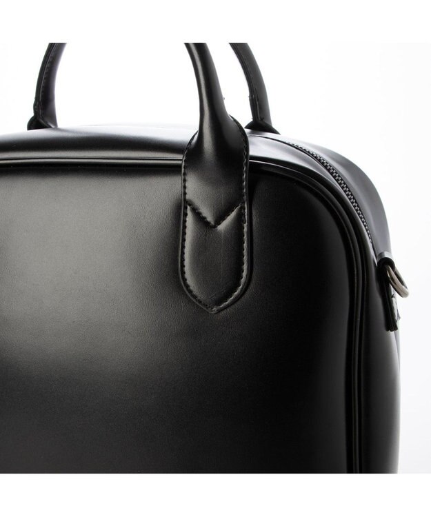 UNBILLION 【テレビ ドラマ着用アイテム】カシュカシュ cachecache / 2wayスクエアビッグボストン ブラック