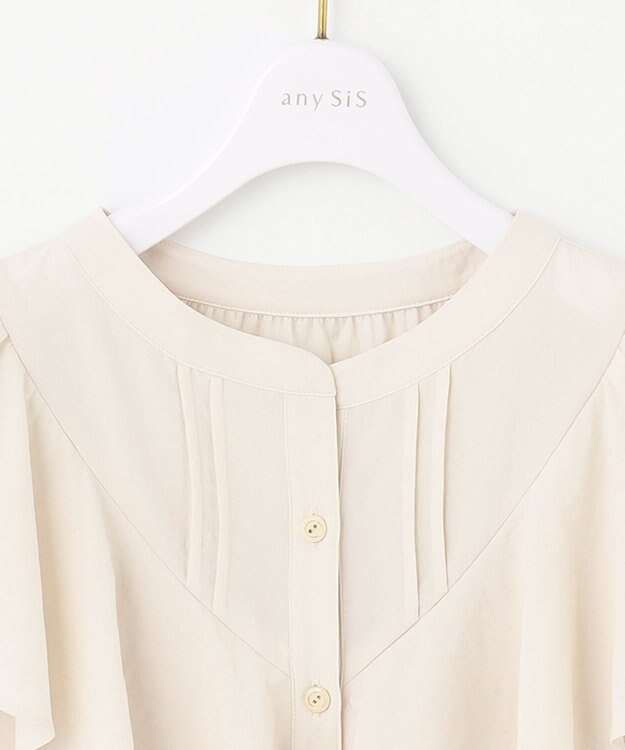 ANY SIS 【前後着用可能】2WAYスイート ブラウス アイボリー