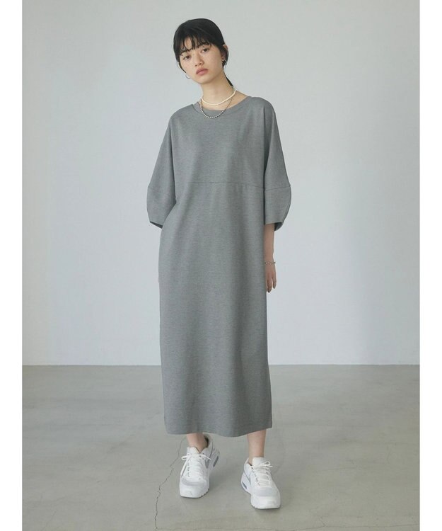 Green Parks ａ．カットポンチワンピース Gray