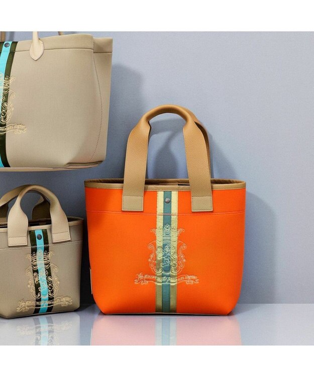 A.D.M.J. 【魔法の様に軽い】マジックライト　センターリボンデイリートートＭ マンゴー