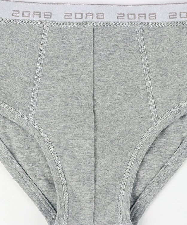 WACOAL MEN ブリーフ フロント立体設計 やさしい肌あたり 前中心布2重設計 前閉じ 下着 メンズ GF2500 /ブロス バイ ワコールメン グレー