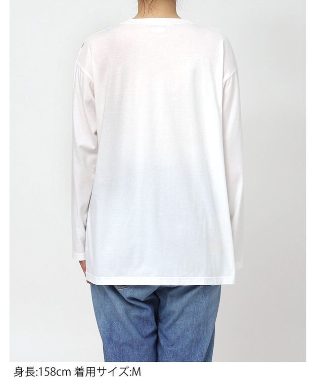 tsumori chisato SLEEP ツモリチサト トップス 綿100%(本体) 天竺素材 長袖 ルームウエア レディース UTX557 /ワコール アイボリー